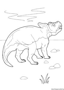 Desenhos de dinossauros grátis 138